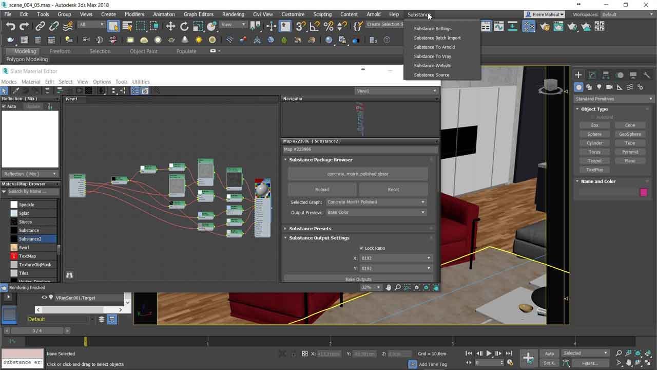 open material to 3ds editor how max in Max for Introduces 3ds Plugin Allegorithmic Substance