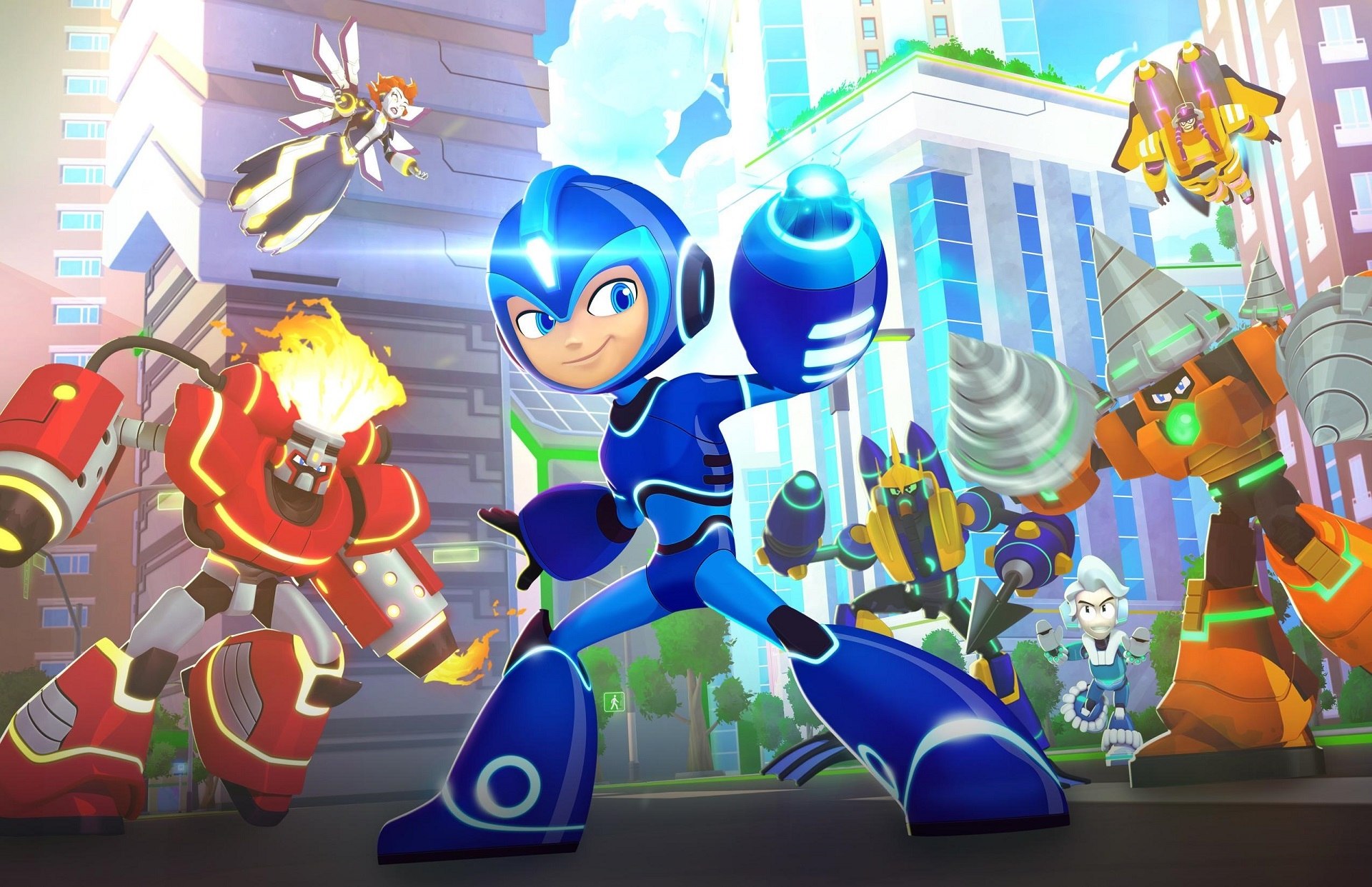 New Mega Man 11 Screenshots Confirm Touchman and New Weapon Blazing Torch